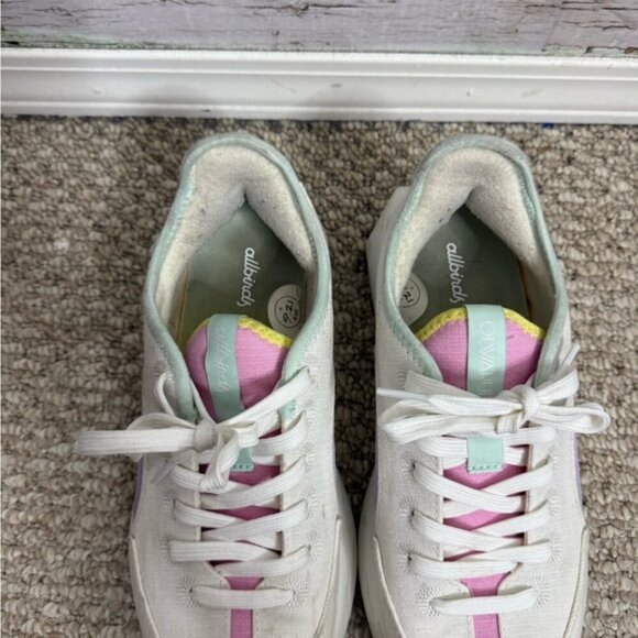 Allbirds x Olivia Rubin Women’s‎ Size 10 Pastel Risers Sneakers - Picture 3 of 10